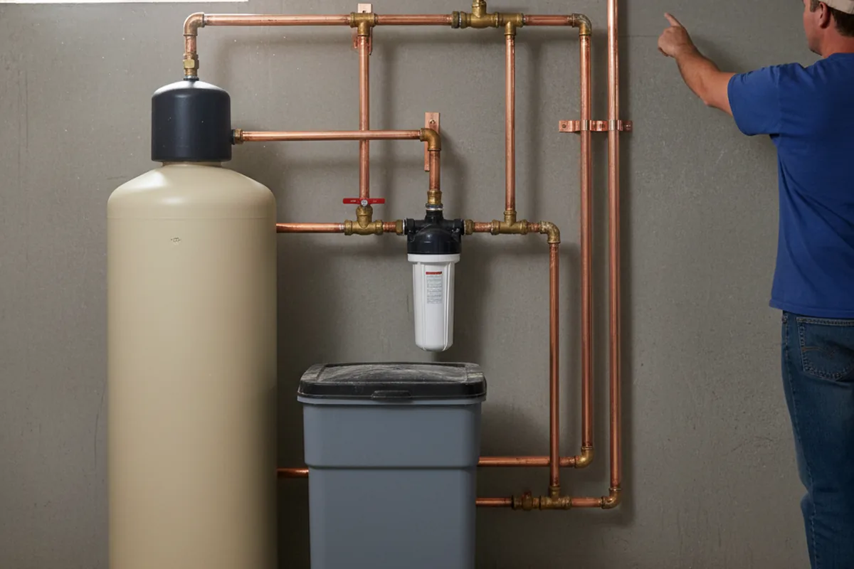 Whole-house water treatment system installed in Cazadero